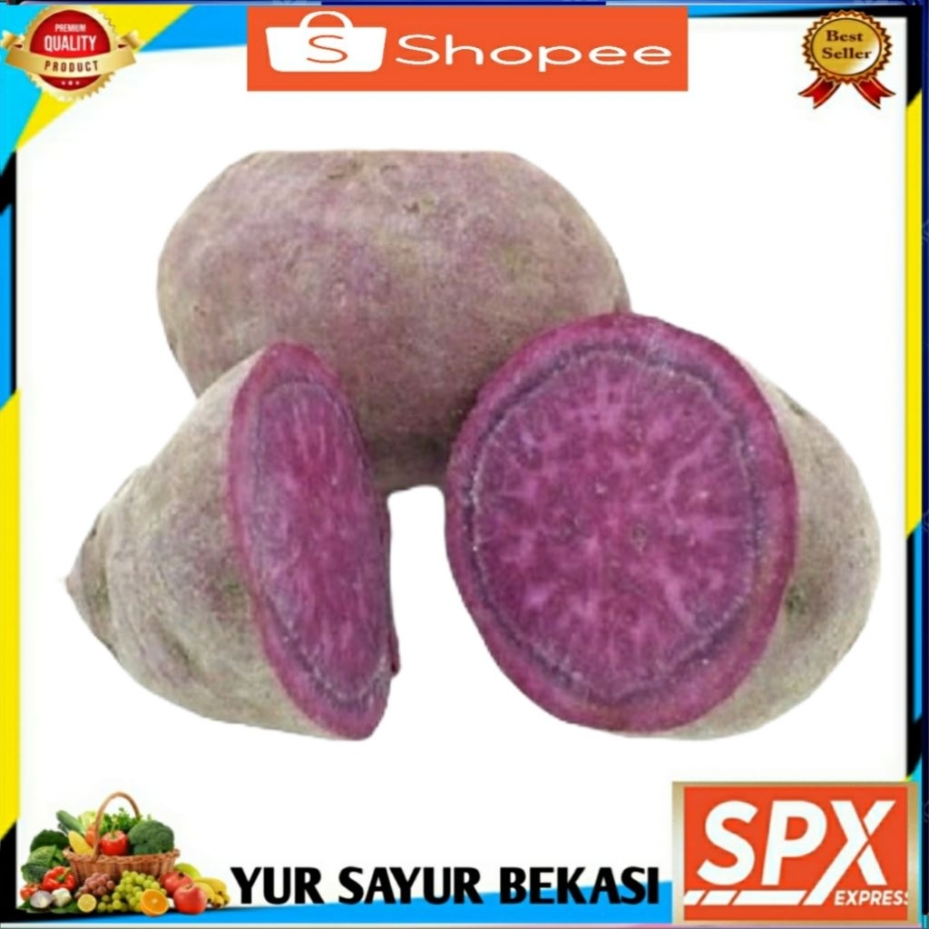 

Ubi Ungu Mentah 1kg.