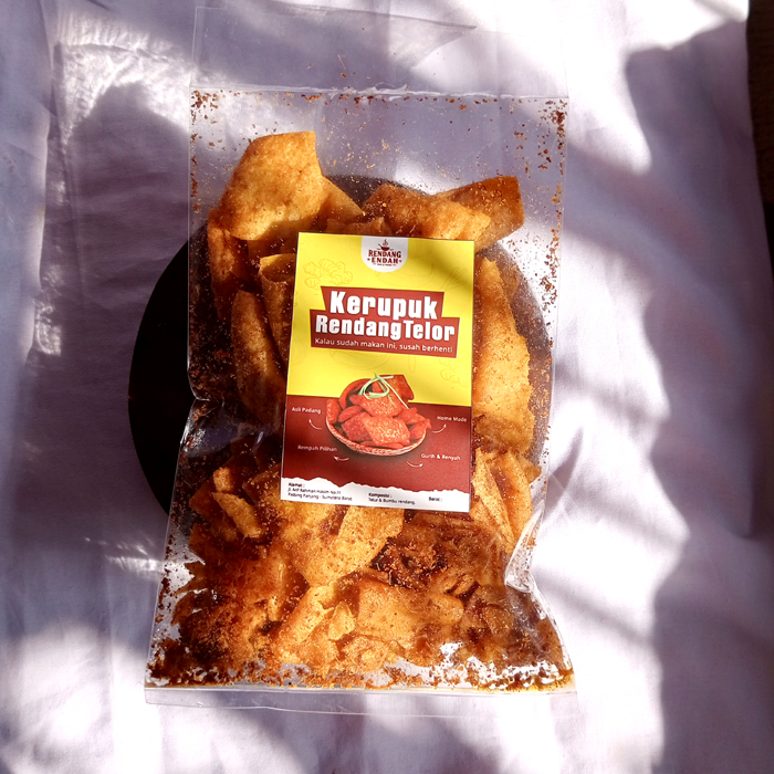 

Kerupuk Rendang Telur - Asli Padang