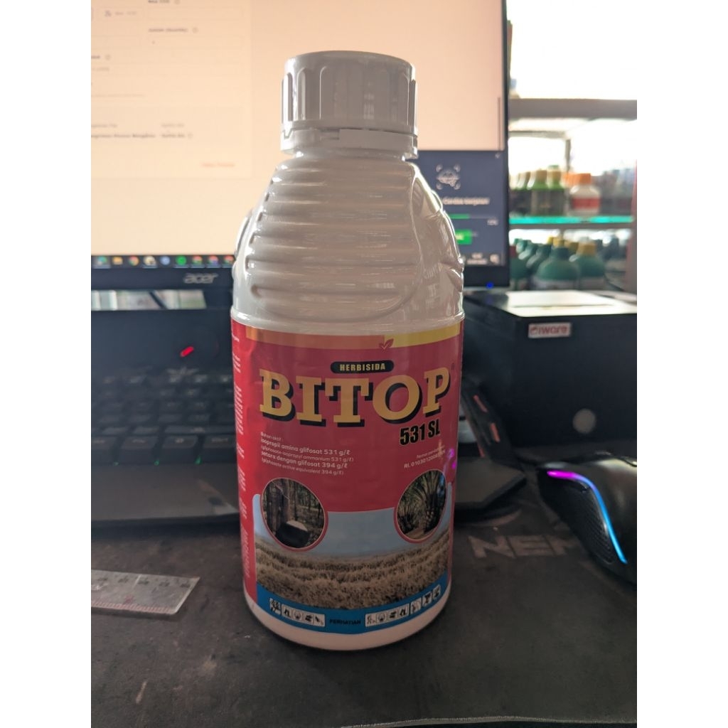 HERBISIDA BITOP 531 SL KEMASAN 1 LITER