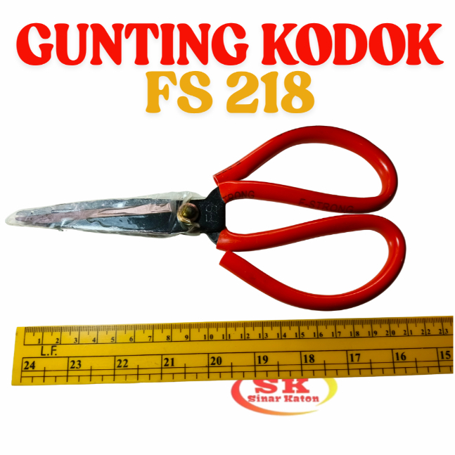 

GUNTING KODOK FS 218 MERAH