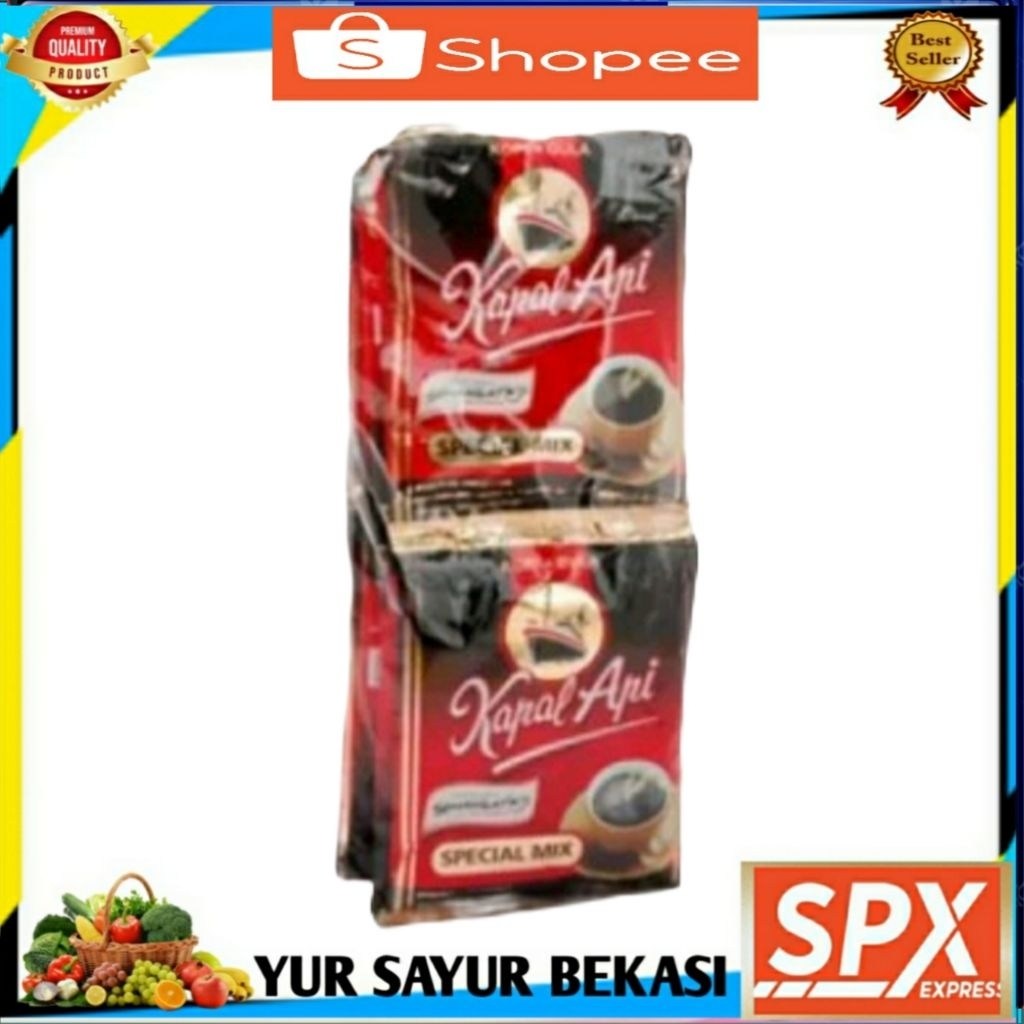 

Kopi Kapal Api Mix Plus Gula 1 Renceng (isi 10sachet).
