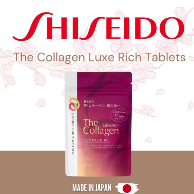 Collagen /SHISEIDO The Collagen Luxe Rich Tablets (126 tablets) / asli dr JEPANG / di jamin 100%