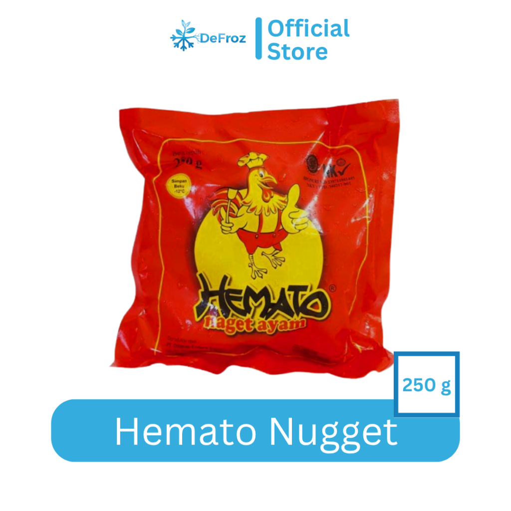 

HEMATO Nugget Ayam - Chicken Nugget 250 Gram