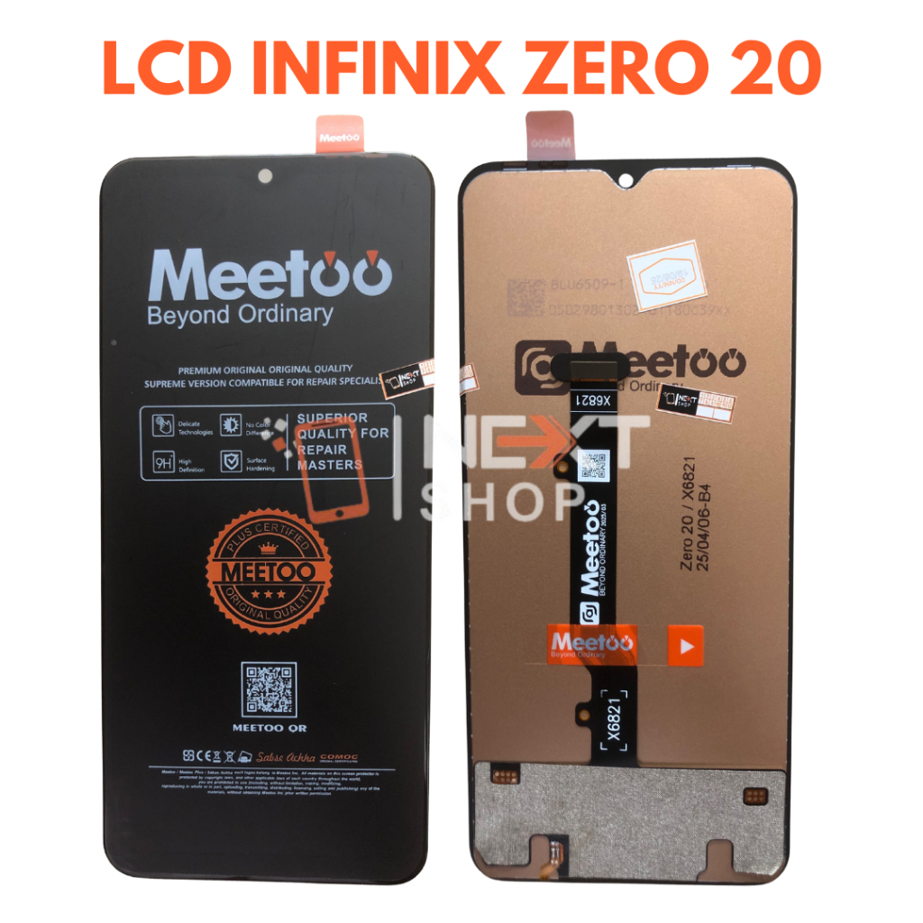 LCD TOUCHSCREEN INFINIX ZERO 20 / X6821 / TECNO POVA 4 PRO 4G-LG8N FULLSET