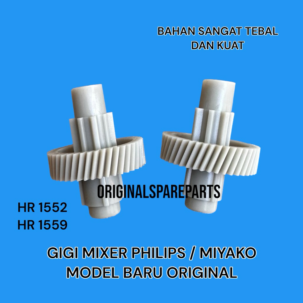 GIGI MIXER PHILIPS HR 1552 HR 1559 ORIGINAL / GEAR GERIGI MIXER  PHILIPS ORIGINAL
