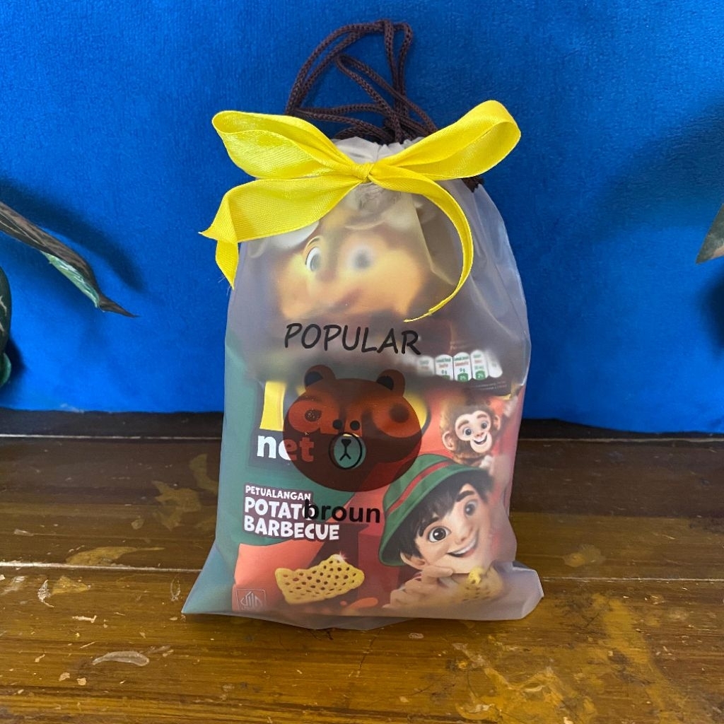 

Snack Ulang Tahun Anak Hampers Ulang Tahun Anak Parsel Snack Ulang Tahun Pouch Snack Kecil isi 4 Snack - Free Kartu Ucapan