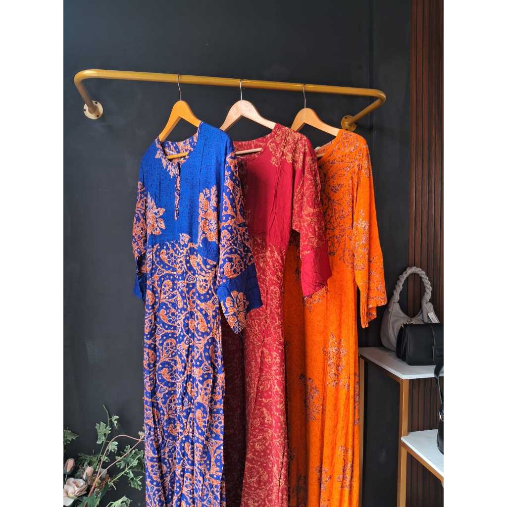 DASTER SHOFI ANJANI RAYON ADEM KERUT PINGGANG BUSUI FRIENDLY || DASTER SA KARET