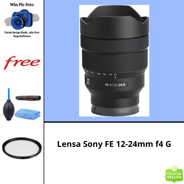 Lensa Sony FE 12-24mm f4 G / Lensa Kamera Sony / Lensa Camera Sony / Lens Kamera Sony / Lens Camera 