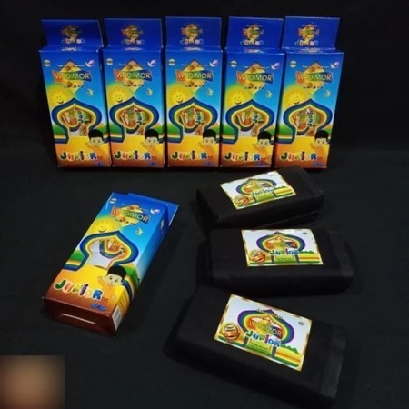 Sarung WADIMOR JUNIOR Hitam - 20PCS/1 KODI
