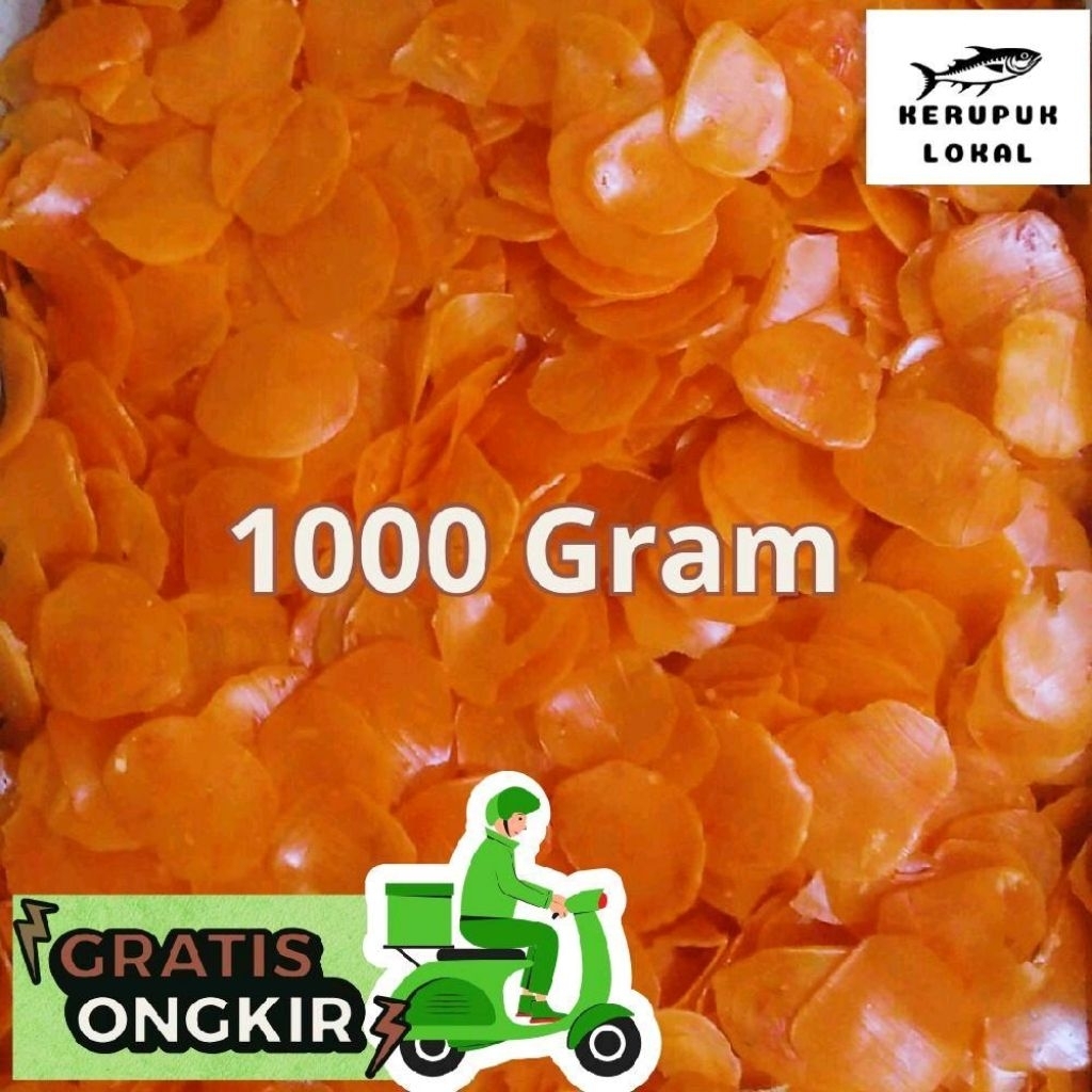 

aneka semua jenis kerupuk mentah/kerupuk obor mas/kerupuk merah/kerupuk orange/kerupuk ikan/kerupuk viral