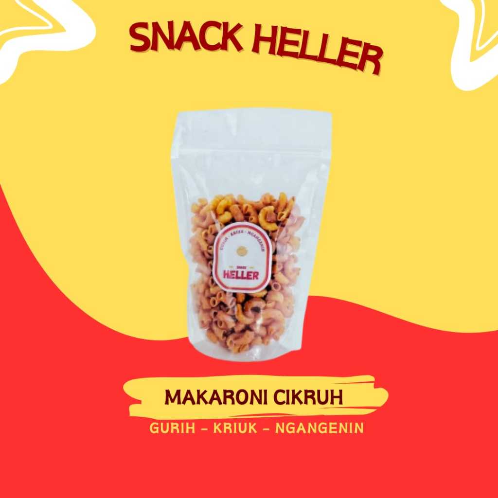 

Makaroni Cikruh Cemilan Pedas Gurih Kriuk 150gr