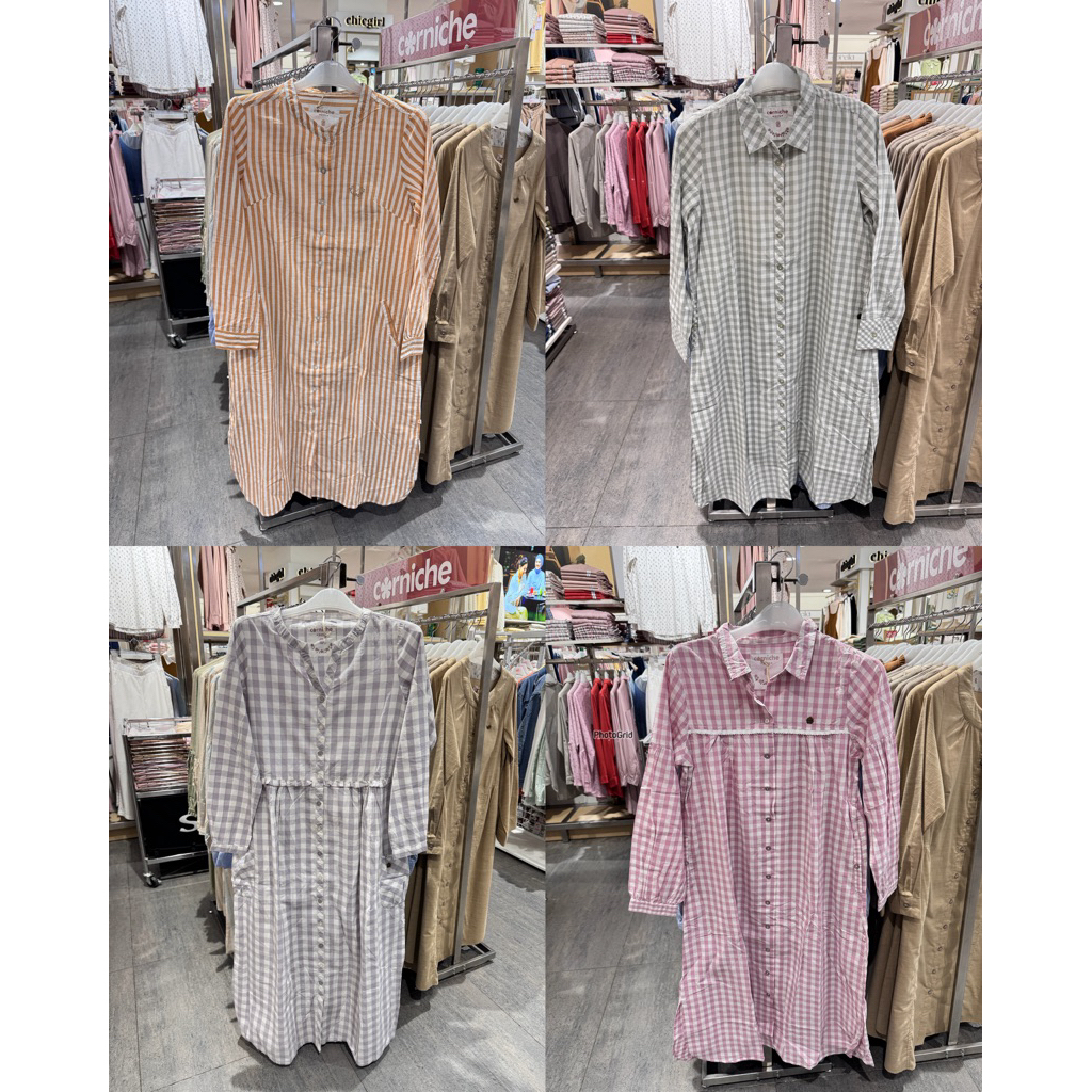 CORNICHE - SALE Long Tunik Wanita (S-XL)