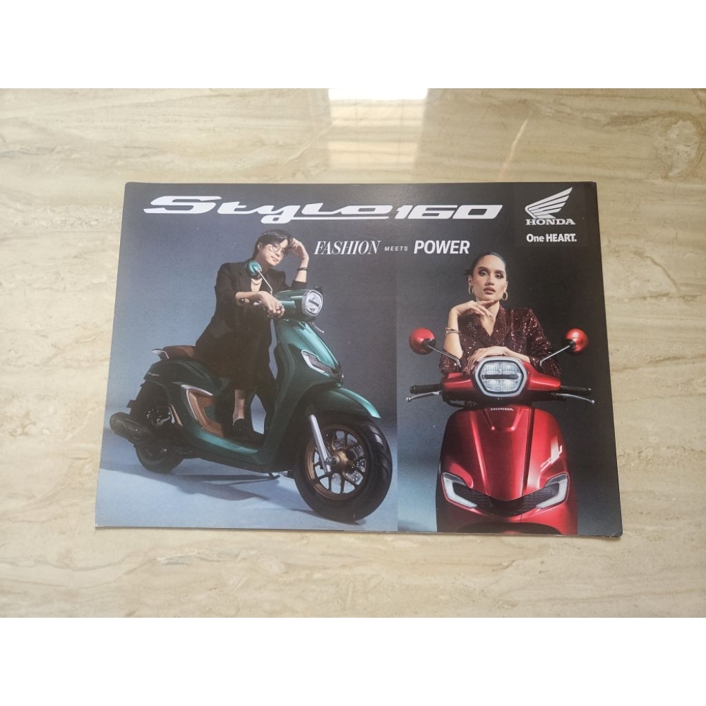 brosur katalog motor honda stylo 160 2024 leaflet