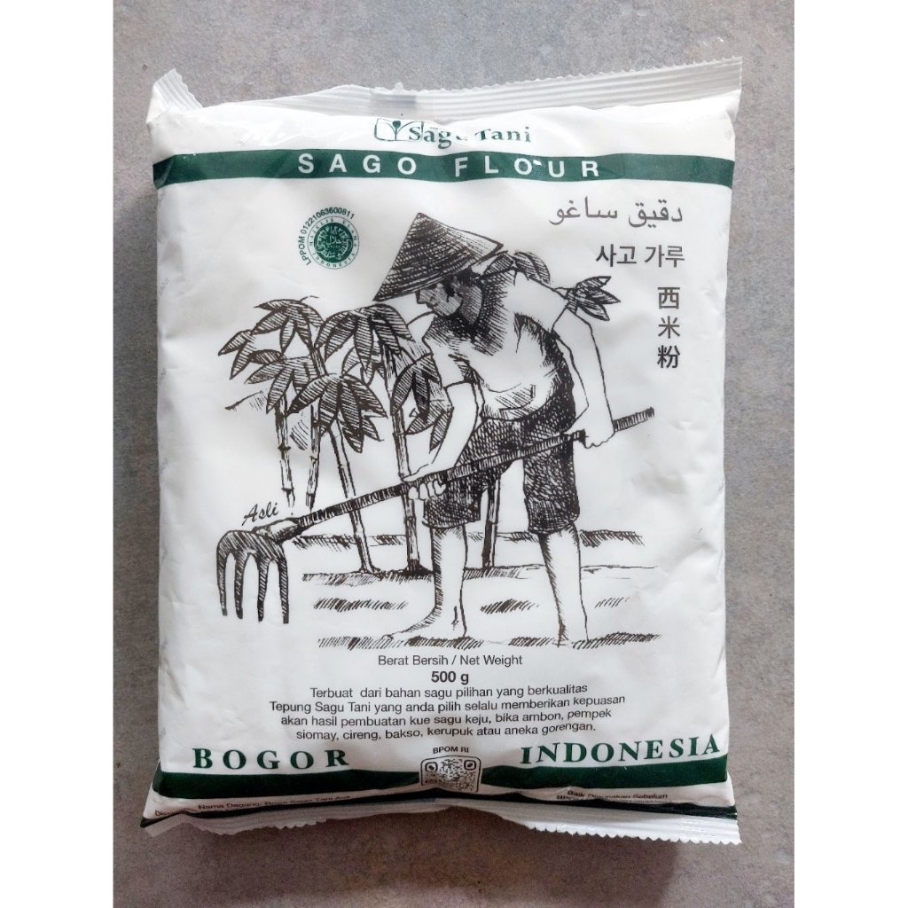 

Tepung SAGU TANI Asli 500g