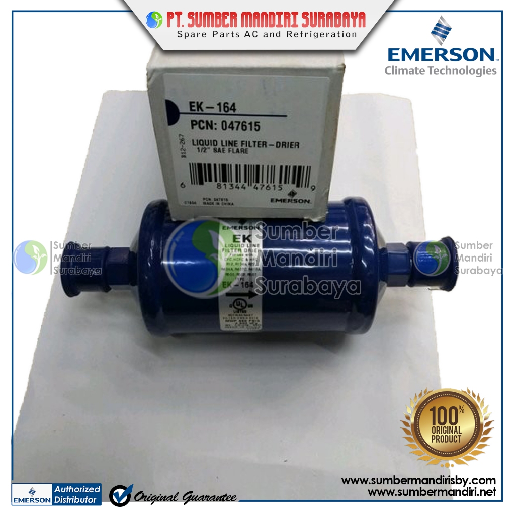 Filter Drier EMERSON EK 164 | Liquid Line Filter Drier EK-164