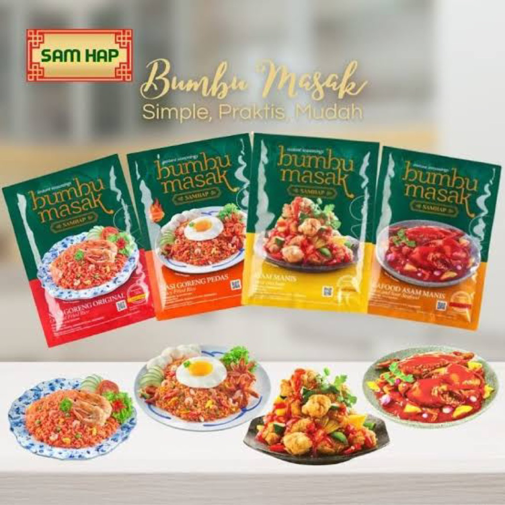 

samhap bumbu masak nasi goreng - samhap bumbu nasi goreng pedas - samhap bumbu instan nasi goreng