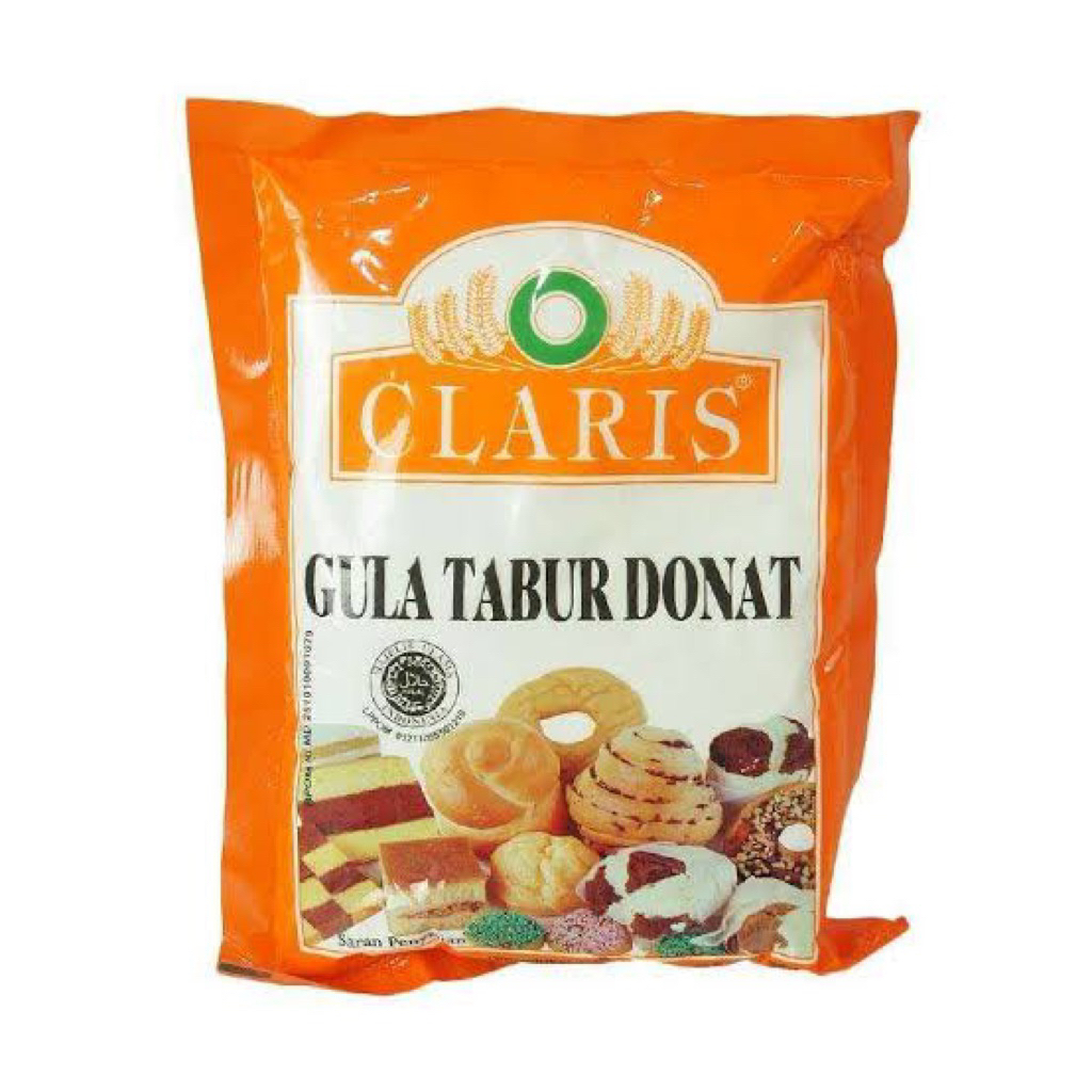 

claris gula donat 250g - claris gula halus - claris gula halus donat