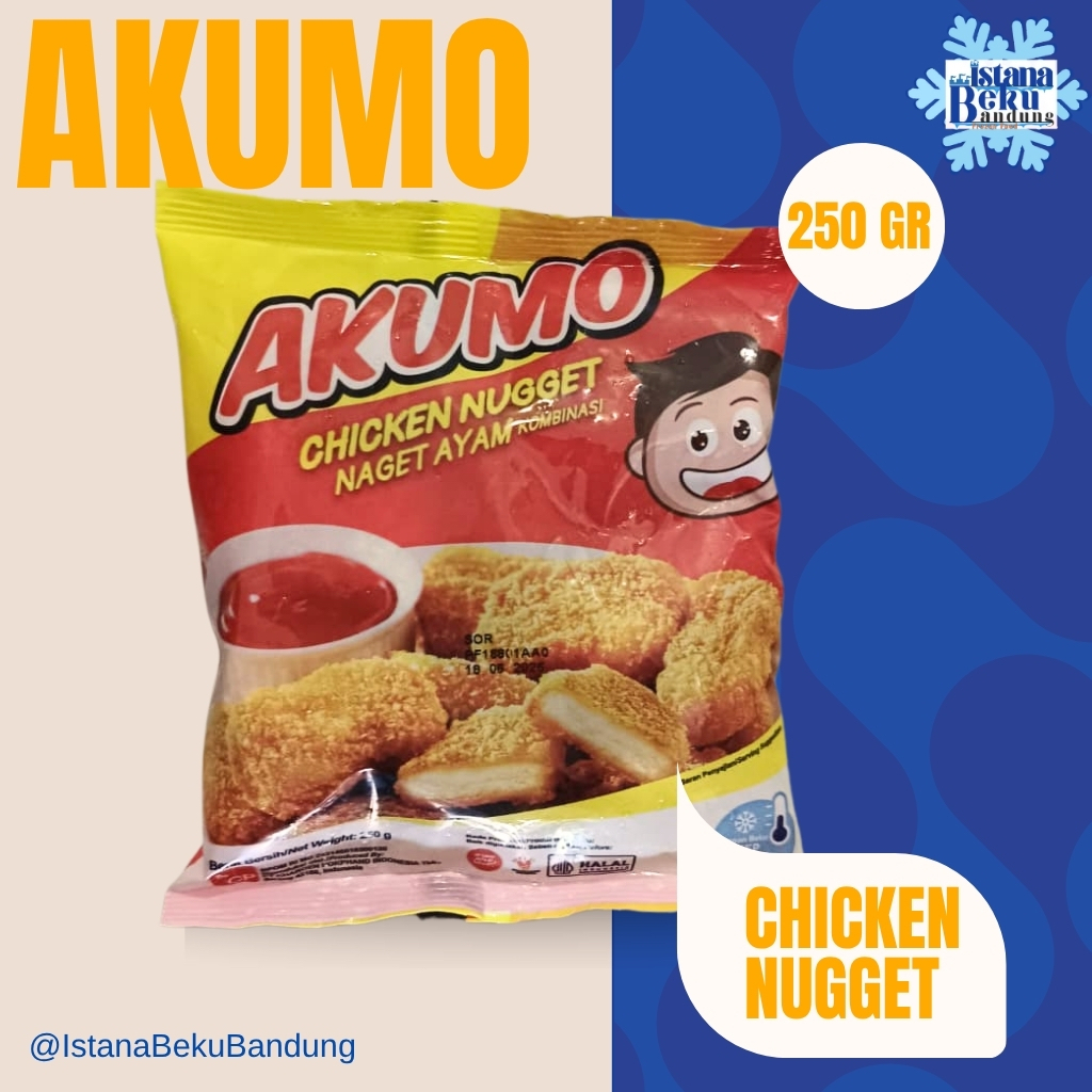 

Akumo Chicken Nugget / Naget Ayam 250gr