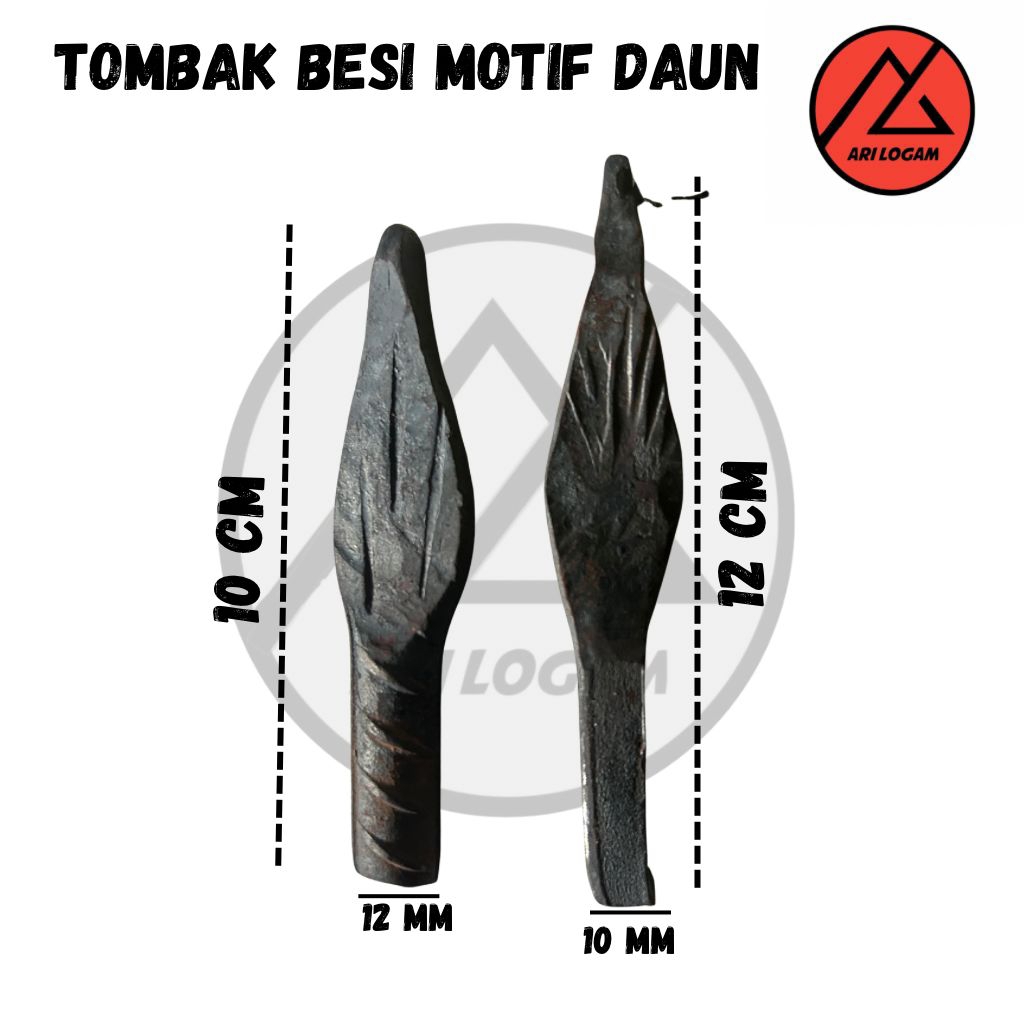 T0MB4K PAGAR BESI MOTIF DAUN//T0MB4K ORNAMEN AKSESORIS PAGAR TRALIS DLL