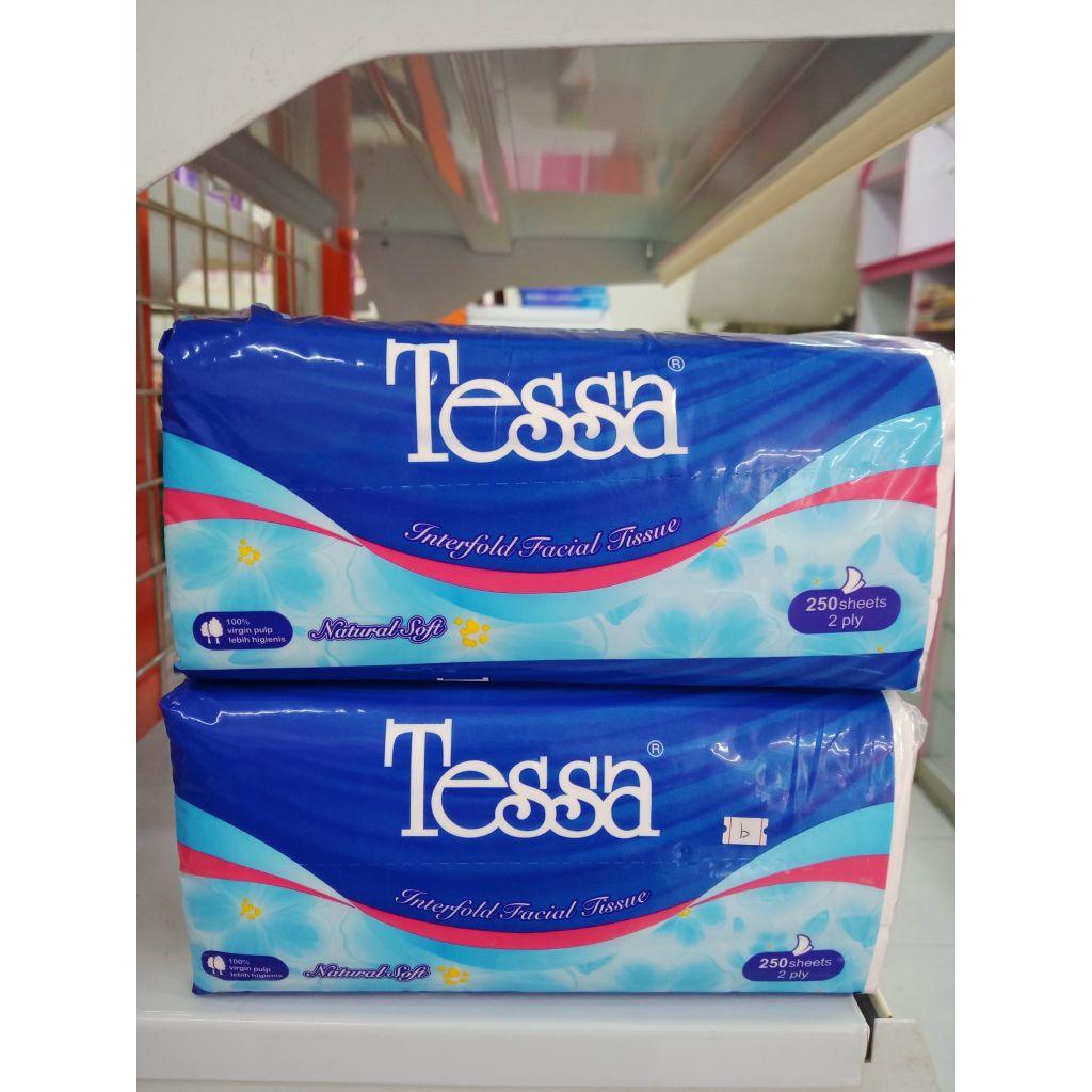 Tisu tessa 250 sheet 2ply