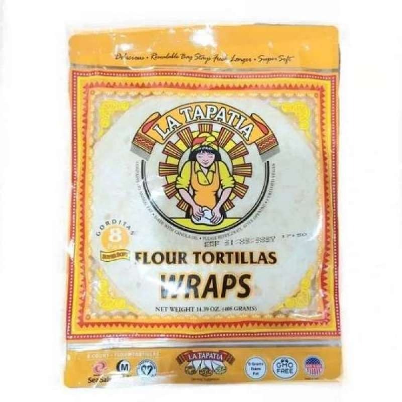 

[oddsolshop] pekanbaru/La Tapatia Flour Tortillas Wraps 408GR
