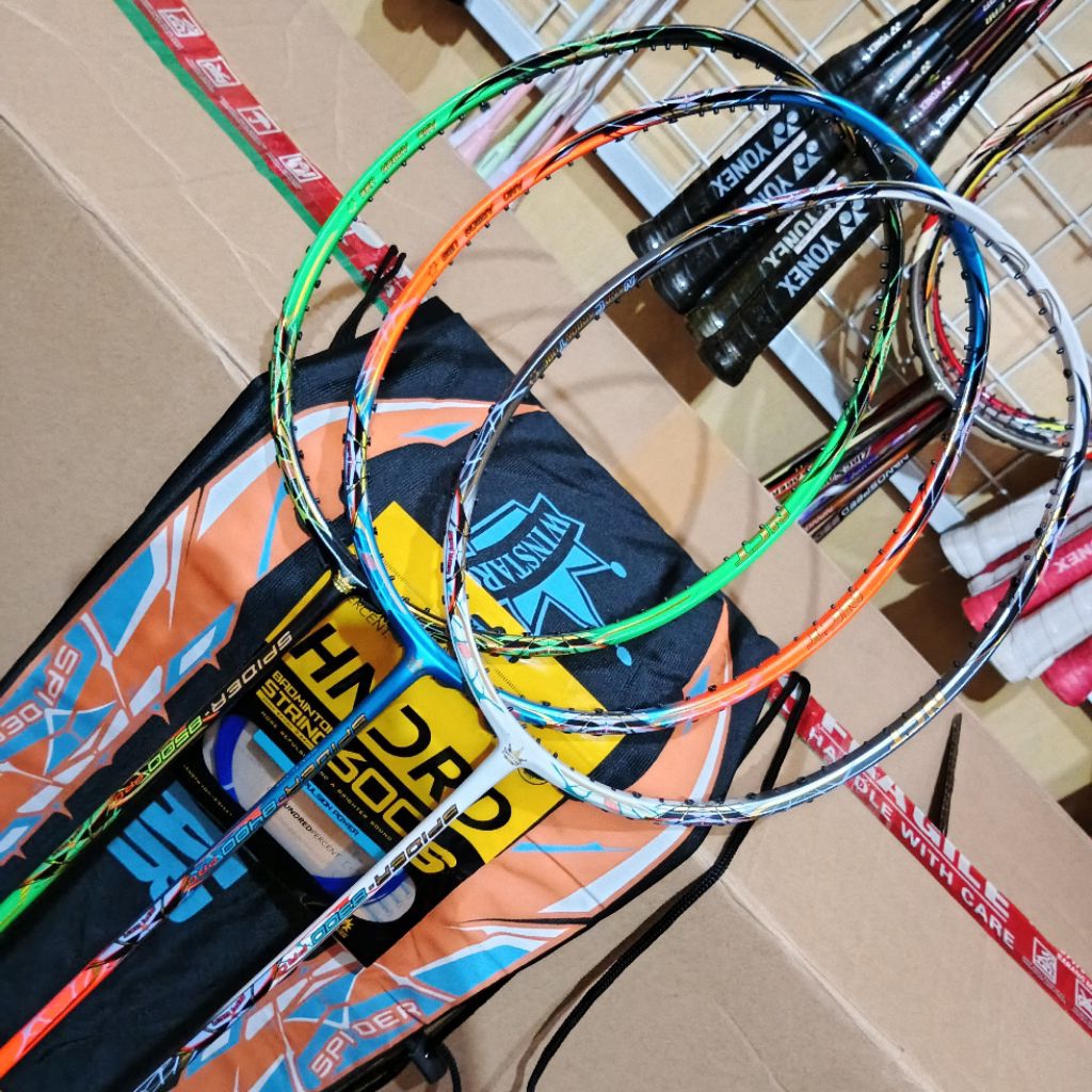 Raket Badminton Winstar Spider 8300Pro 8400 pro 8500Pro 4UG5 32Lbs Original