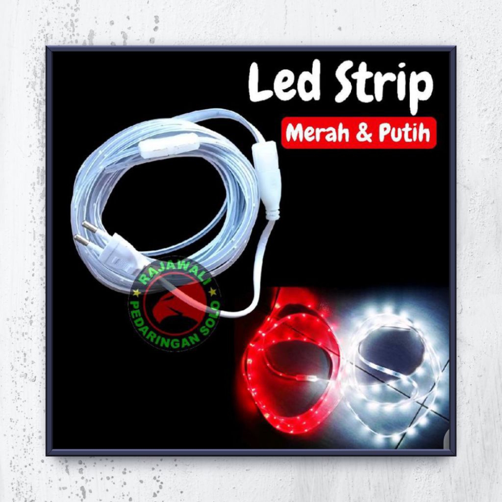 LED STRIP SELANG MERAH PUTIH LAMPU LED STRIP 17 AGUSTUS LED HIAS MERAH PUTIH UNTUK TIANG DLL LED STR