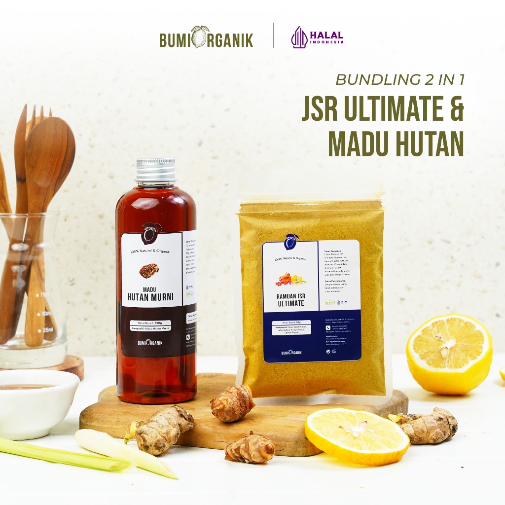 

JSR ULTIMATE + MADU HUTAN/MULTIFLORA 2IN1 RESEP DR ZAIDUL AKBAR HERBAL BUMI ORGANIK PURE NATURAL MINUMAN KESEHATAN / REMPAH JSR / RAMADHAN SEHAT / JSR STORE OFFICIAL DR ZAIDUL AKBAR / NUTRIFARM / DARI BUMI