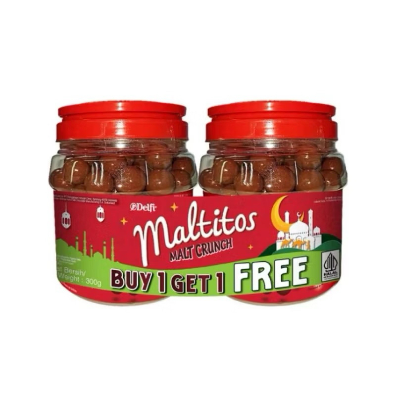 

MALTITOS DELFI COKLAT MALT CRUNCH BUY 1 GET 1