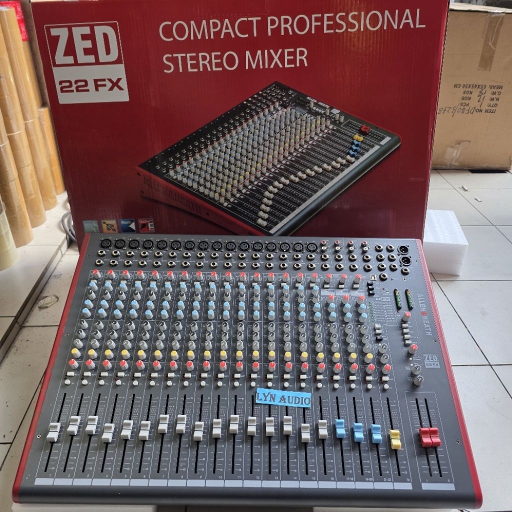 Mixer Allen & Heath ZED 22 FX / Allen&heath ZED22FX / ZED 22FX