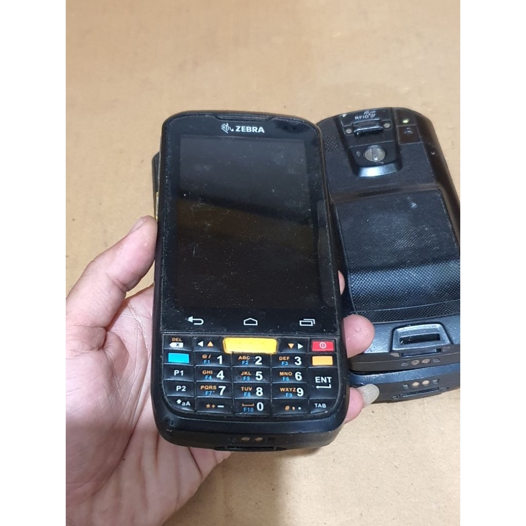 

zebra mc36, pda,hp scanner,hp kurir, scan barcode (rusak, tanpa baterai)