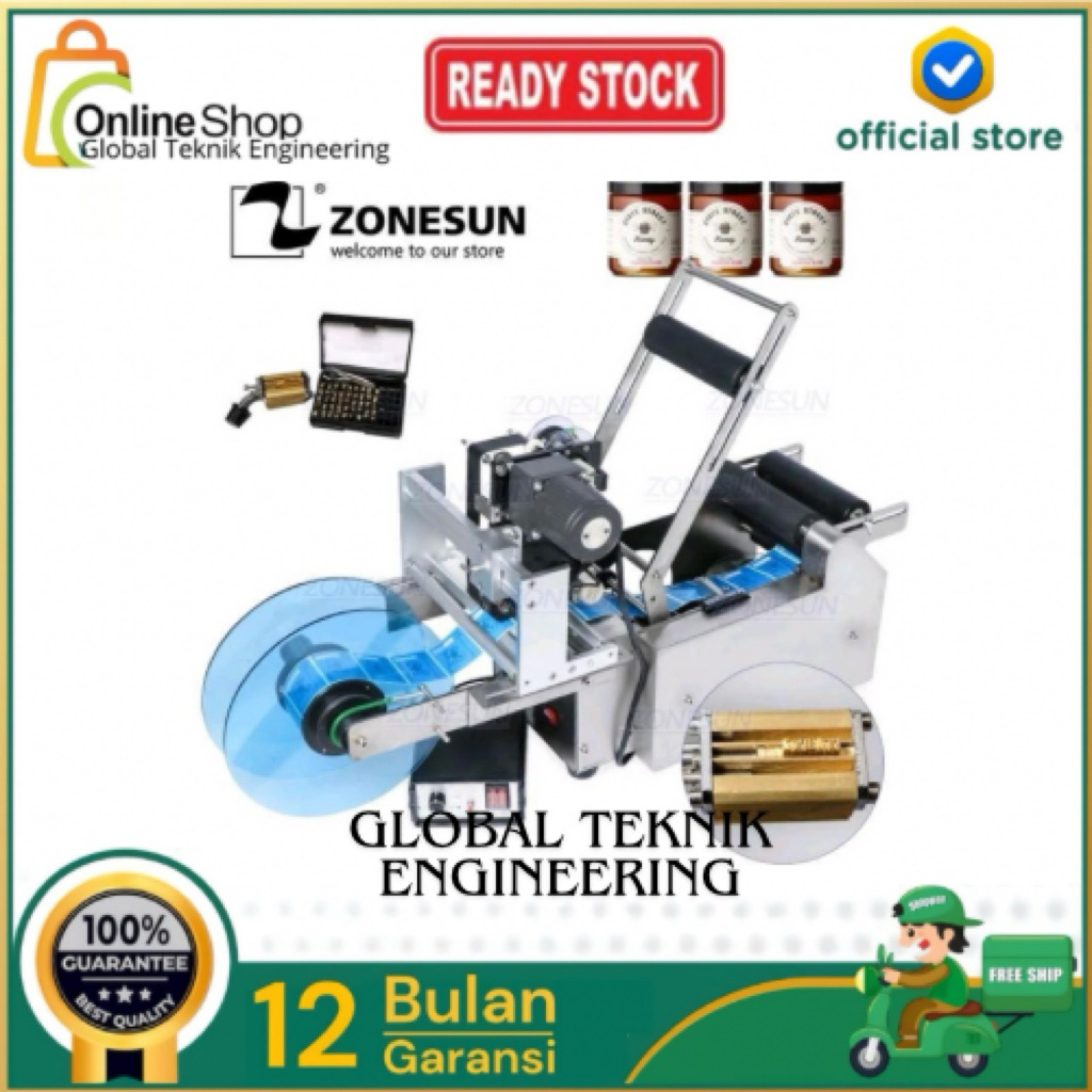 

MT-50D Labelling machine for round bottle with date printer LT-50D