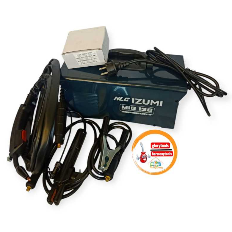 Mesin  Las MIG138 Izumi - Welding Machine Gasless - Las Izumi MIG138 -Travo Listrik Non Gas Izumi - 