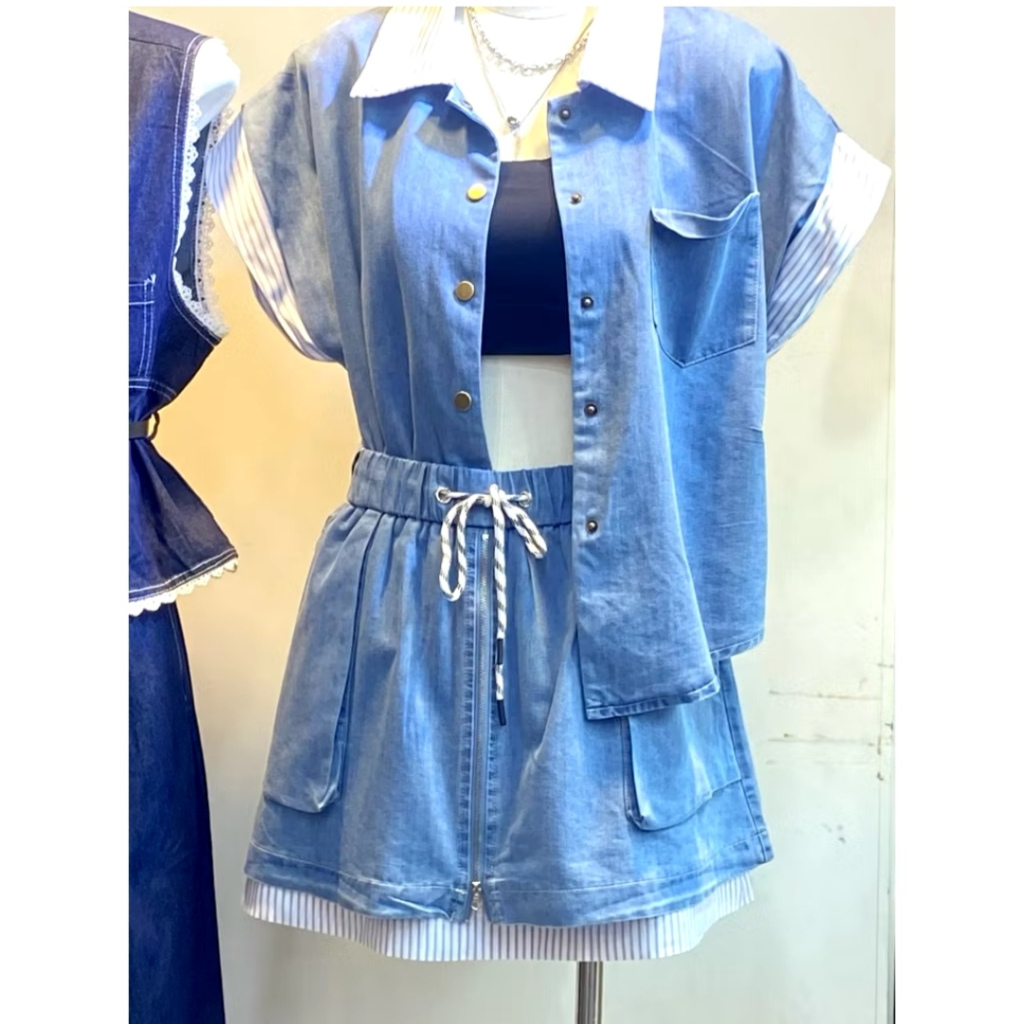 Setelan soft jeans H&J bangkok