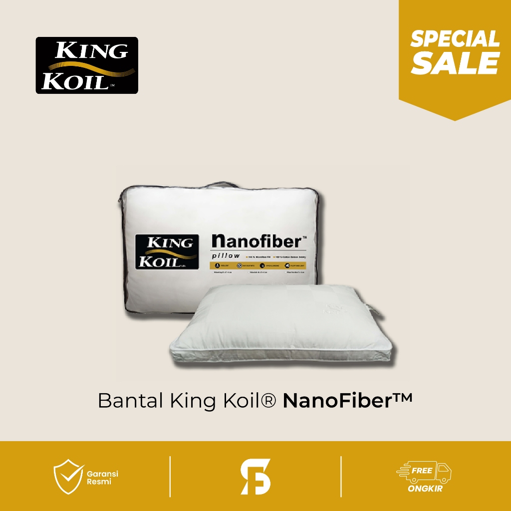 Bantal King Koil Nanofiber Soft