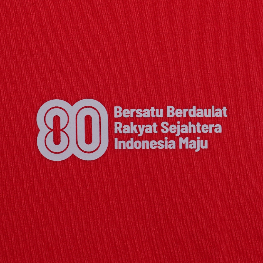 

Sticker Sablon Gosok Print DTF Kemerdekaan HUT RI-80TH Putih Siap Press Setrika (Hanya PET Film DTF)