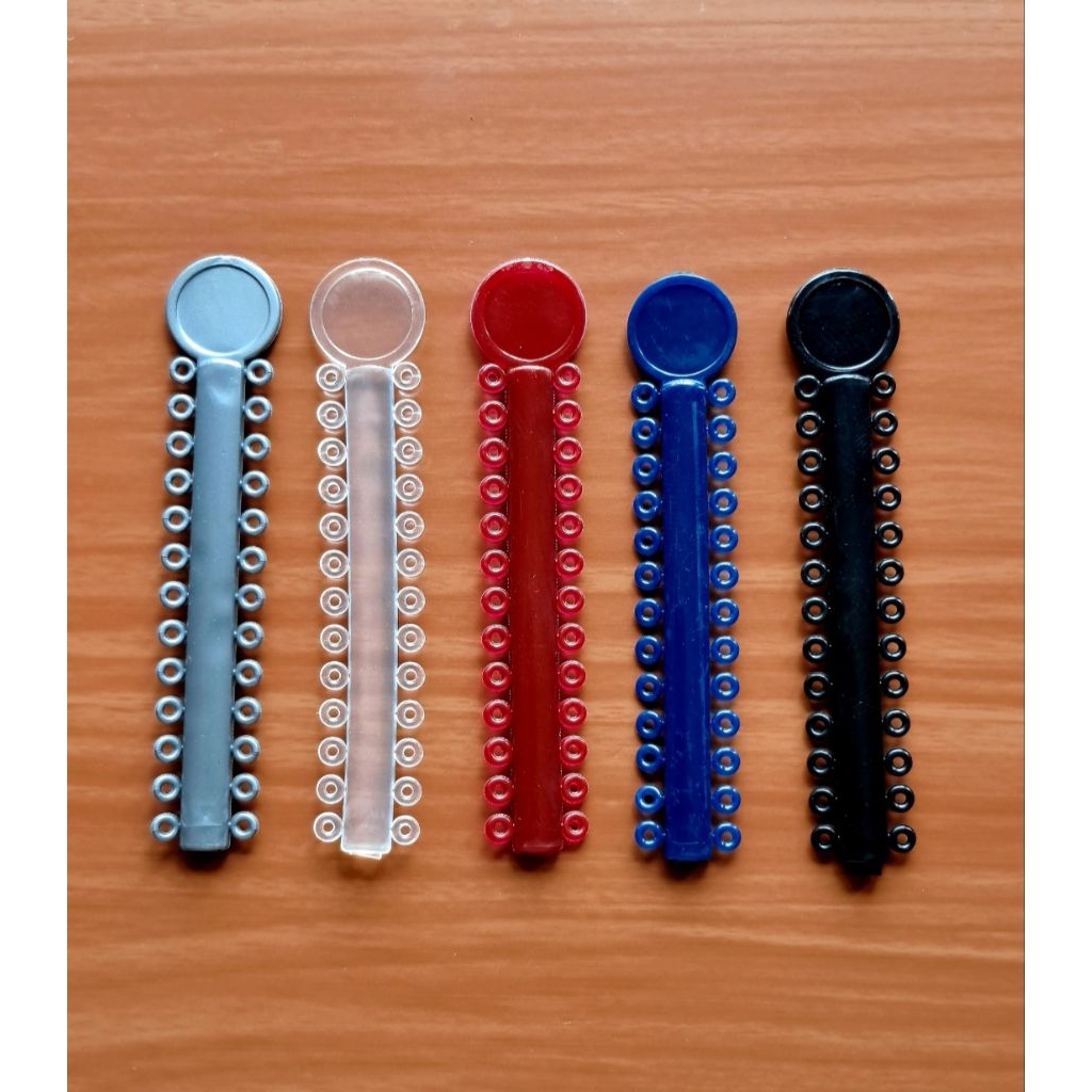 5 Pcs Karet Behel Power O germain premium /bracket amplop/Behel lepas pasang.