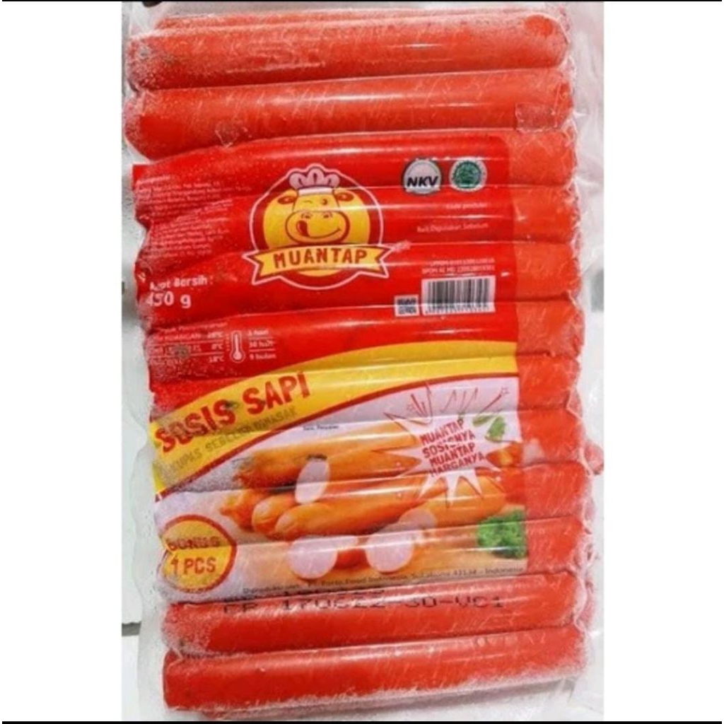 

Sosis Sapi Muantap 450 gram