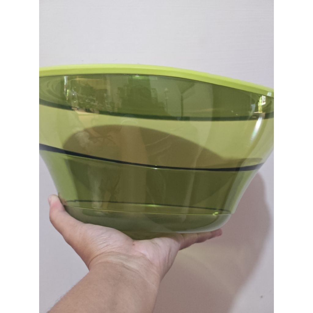 Eleganzia bowl 4.6L tupperware CUCI GUDANG