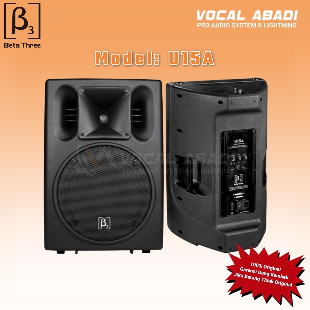 SPEAKER AKTIVE BETA THREE U15A