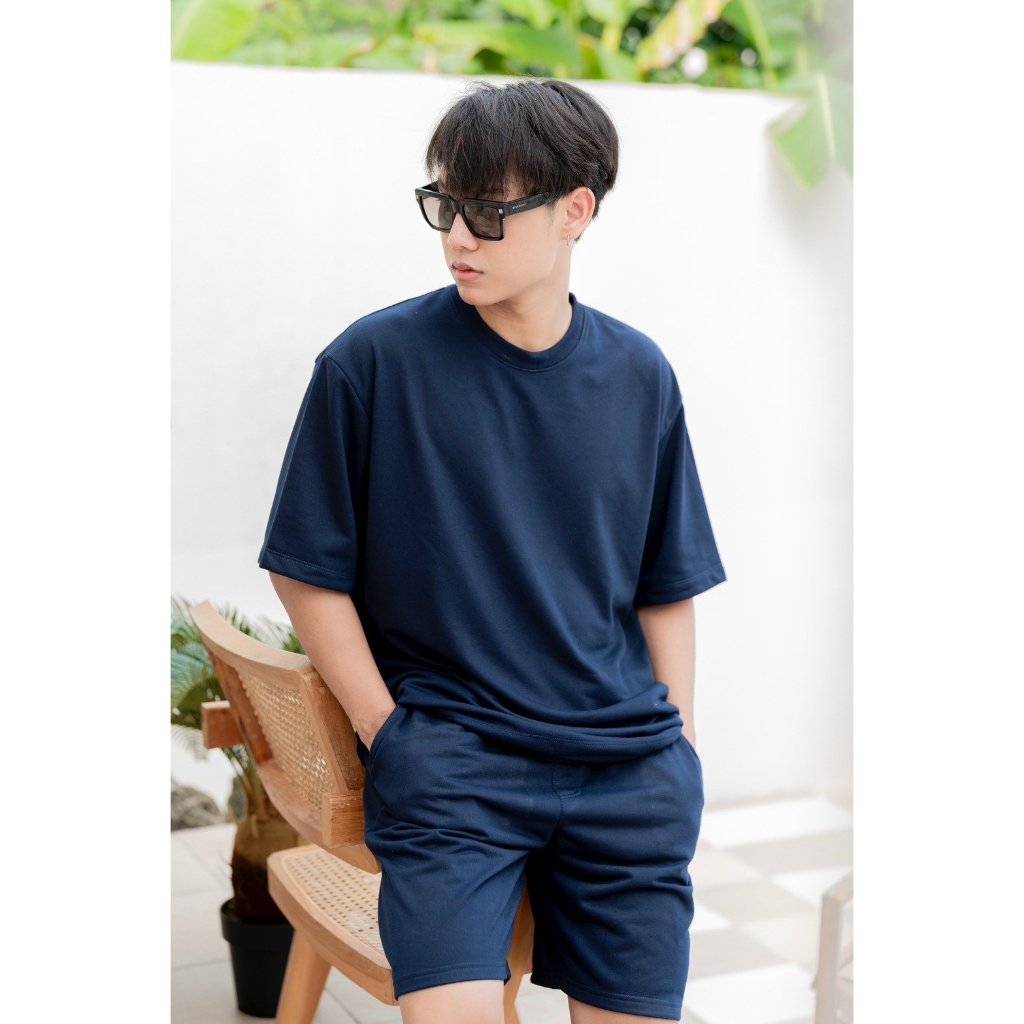 Kaos Basic Polos Wanita / Pria Teen Top 001 Oversize T-Shirt Katun Adem Casual Fashion Import Bangko