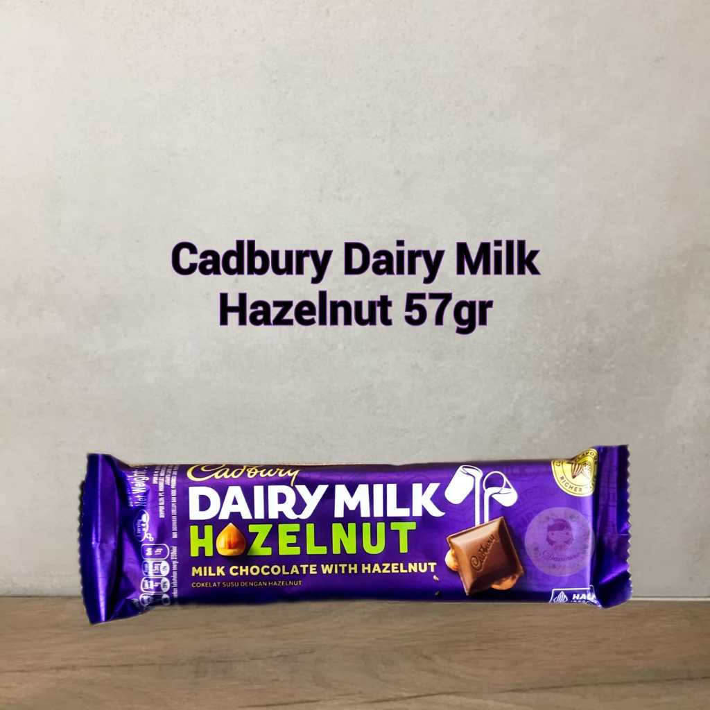 

.Eceran coklat Cadbury dairy milk 62 gr hazelnut fruit and nut black forest cashew ( ds bgr )