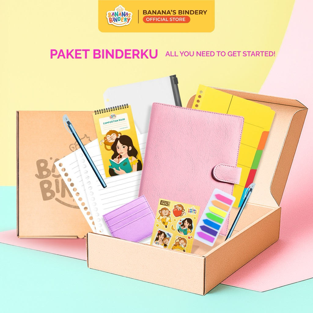 

Paket Binderku 20 ring Paket Binder Multifungsi Lengkap Binder Komplit
