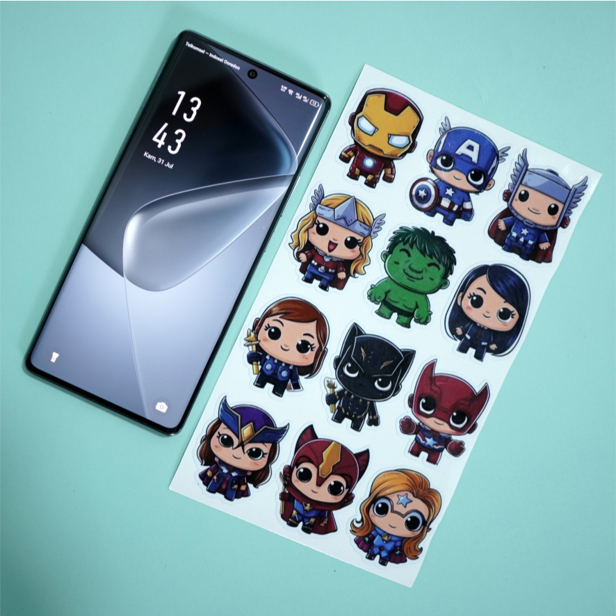 

Stiker pack little cute marvels heroes