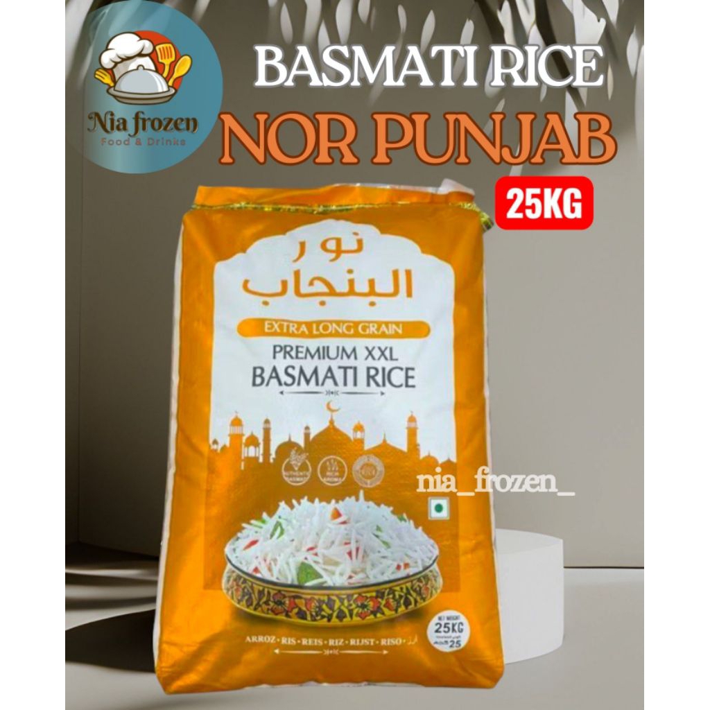 

BERAS BASMATI NOR PUNJAB XXL ORIGINAL KEMASAN 25KG