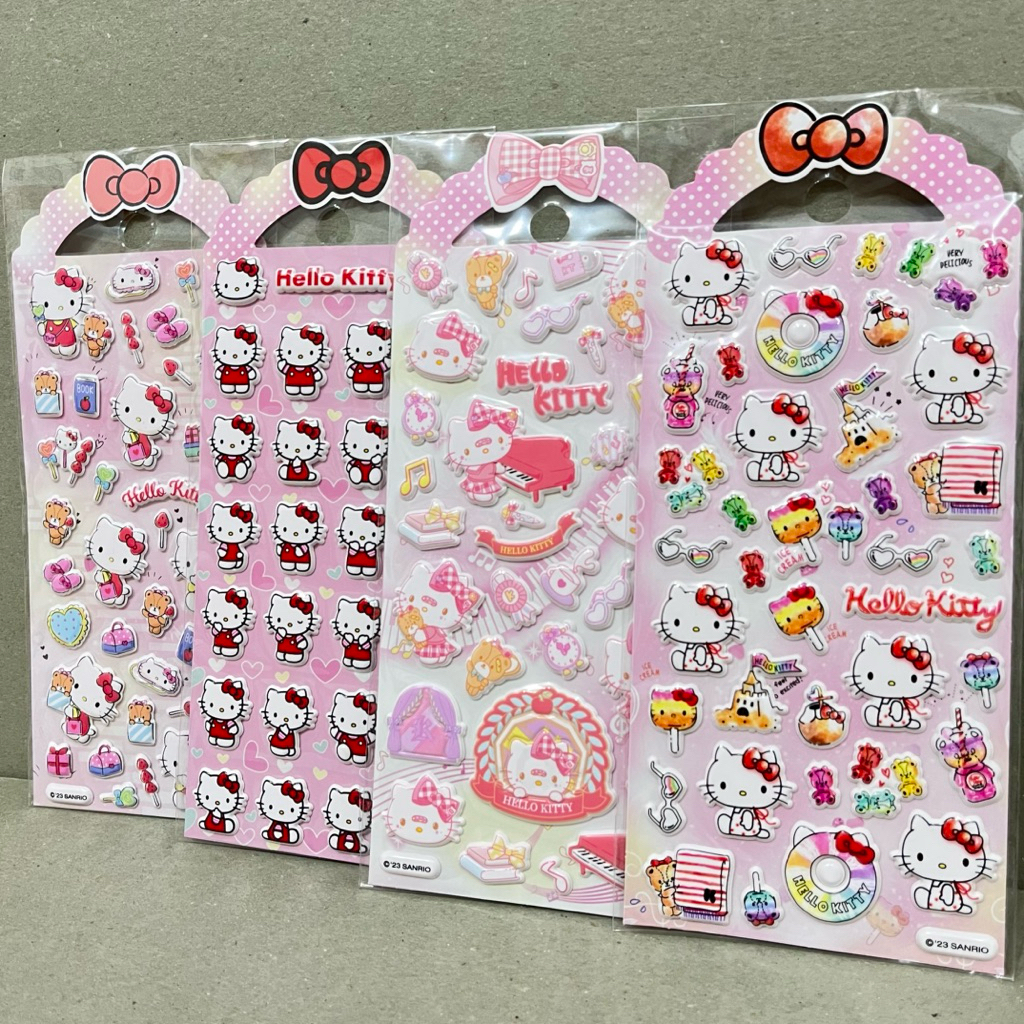 

Stiker Hello Kitty / Stiker Sanrio / Stiker Model Tas / Stiker Timbul / Stiker untuk Dekorasi
