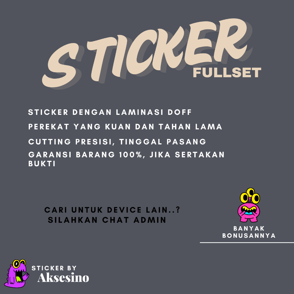 

Sticker Label Kertas Variasi T-99 Dengan Akriliknya Tahan Lama