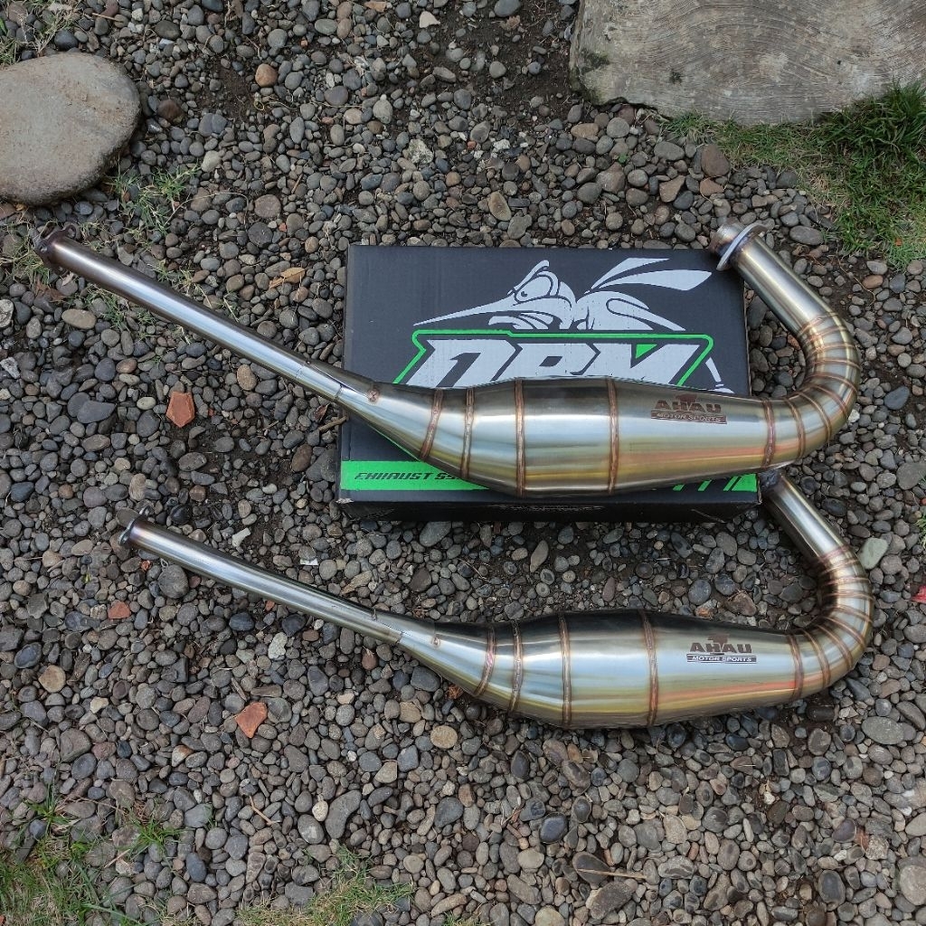 Chamber / lambung knalpot ninja  leter L ahau,rc3 dan aitech