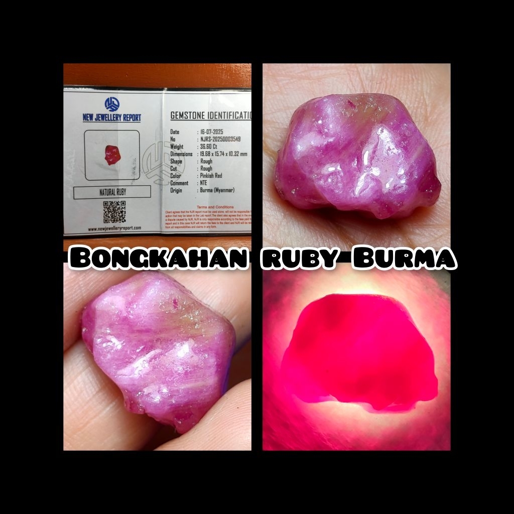 BONGKAHAN RUBY BURMA MYANMAR HQ