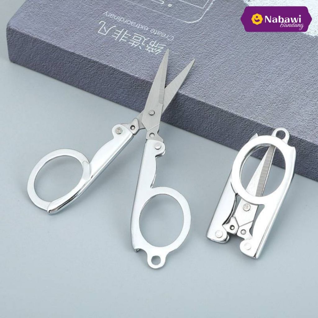 

Gunting Lipat Kecil Stainless Gunting Lipat Mini Gunting Tahalul Perlengkapan Haji dan Umroh Bandung
